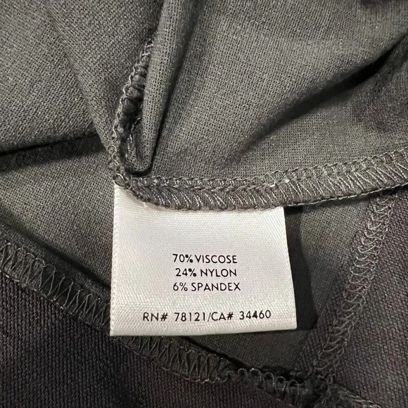 Eileen Fisher Washable Stretch Crepe Sleeveless Sheath Dress Petite Size Large - Picture 8 of 10